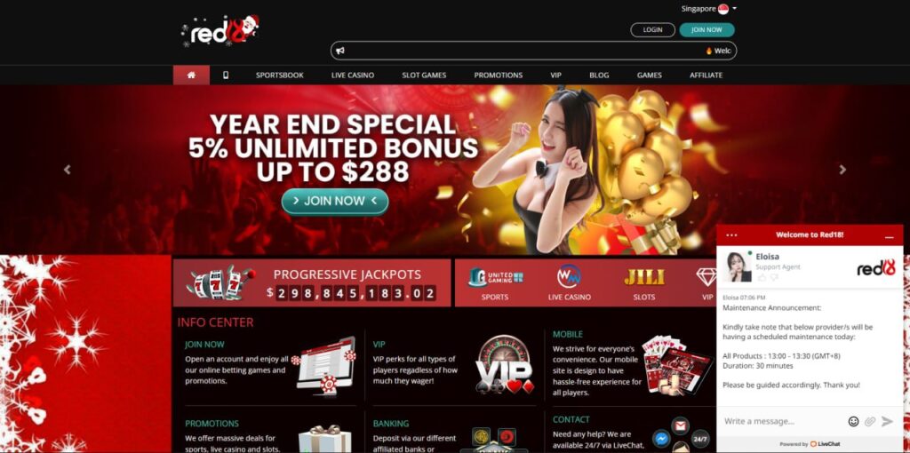 top betting sites singapore