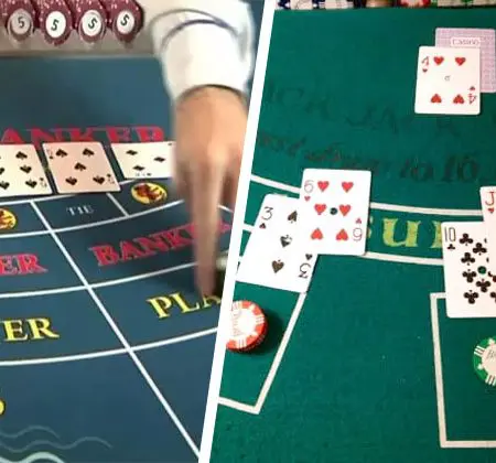 Edge Sorting in Blackjack and Baccarat