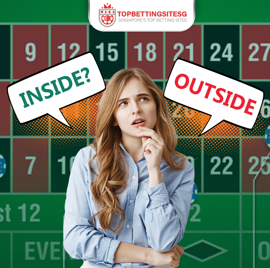 Inside vs. Outside Bet in Roulette