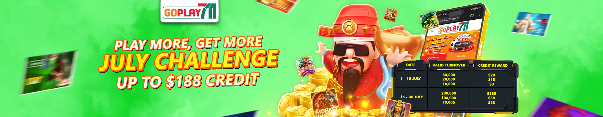 July Challenge Promo