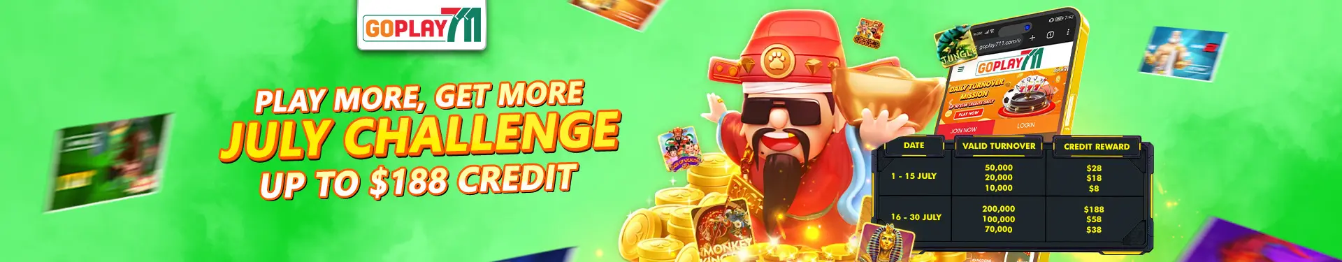 July Challenge Promo