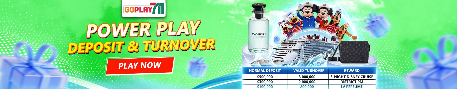 Power Play Goplay711 promo banner