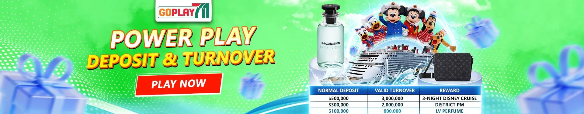 Power Play Goplay711 promo banner