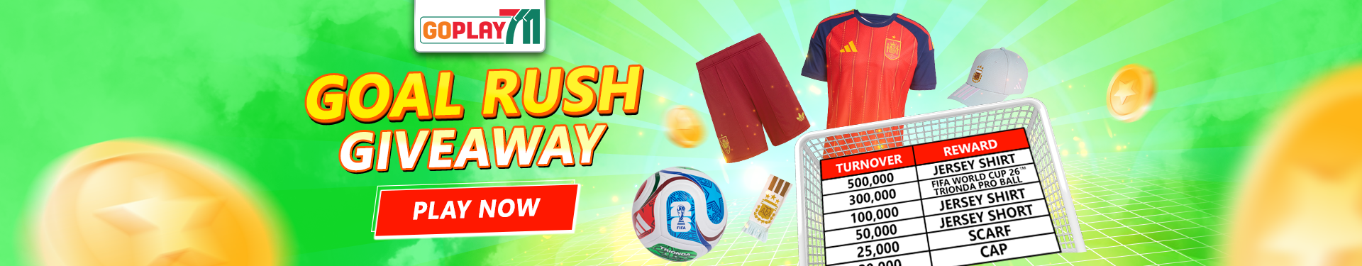Goplay711 FIFA World Cup Promo